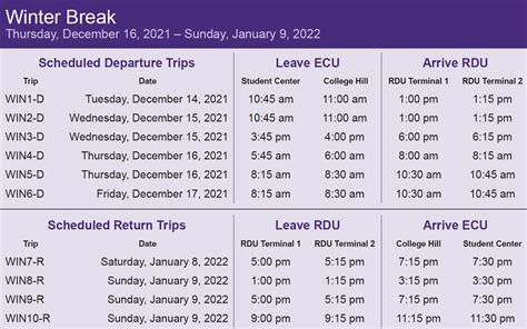 ECU Transit Offers Airport Shuttle | The ECU Parent and Family Portal