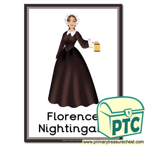 Florence Nightingale Poster - Primary Treasure Chest