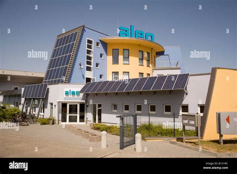 Production site for solar panels of the aleo solar AG in Prenzlau Stock Photo - Alamy