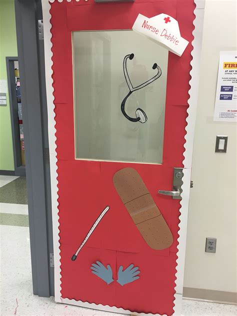 Pin by MegO on Cute | School nurse door decoration, School nurse office ...