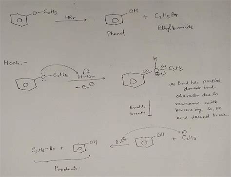 Easy Reaction Of Ethoxybenzene With HBr? - CG's Chemistry Solutions