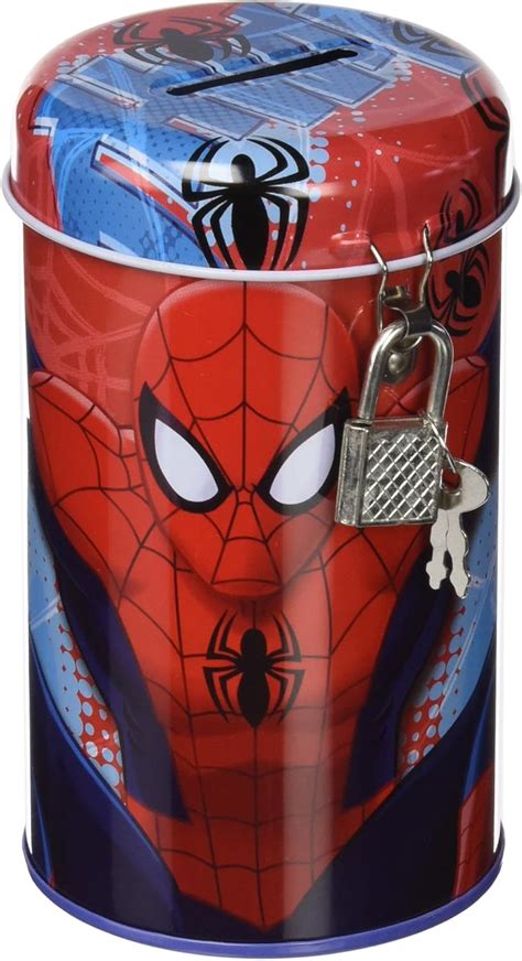 Spiderman - Tirelire avec Cadenas, Couleur Rouge (Kids mv-92249 ...