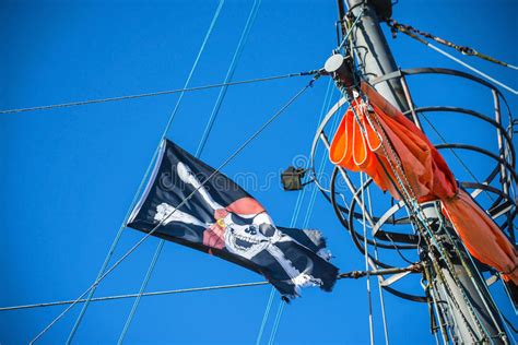 Pirate Flag Stock Photo - Image: 45569239