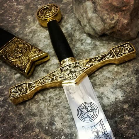 King Arthur Excalibur Sword - Decorative Fantasy Swords at Reliks.com