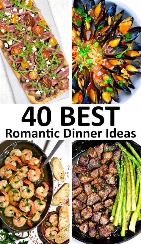 The 40 BEST Romantic Dinner Ideas - GypsyPlate