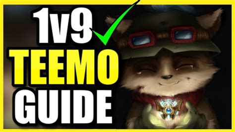 How to Play TEEMO JUNGLE in SEASON 10! Rank 1 Teemo Guide (Legit) - YouTube