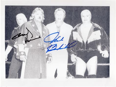 Bobby Heenan Nick Bockwinkel RARE WWF 8.5x11 photo signed autographed – Funhouse Autographs