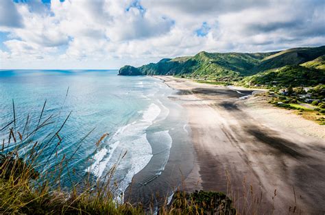 piha beach, new zealand photo | One Big Photo