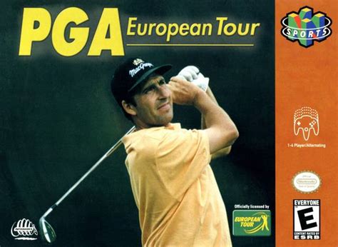 PGA European Tour Golf Nintendo 64 Game