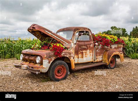 The Parkside Pioneer Patch exhibit of old implements and vehicles with ...