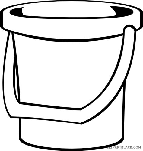 Bucket clipart bucket outline, Bucket bucket outline Transparent FREE ...