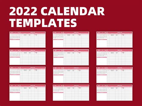 Excel Monthly Calendar Template