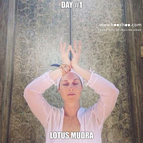 LOTUS MUDRA belongs to the heart chakra and is a symbol of purity. We ...