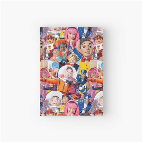 "Lazy Town" Hardcover Journal for Sale by Trashprincess | Redbubble