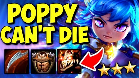 TFT Poppy Carry - 6 star guardian 6 sorcerer comp | Teamfight tactics ...