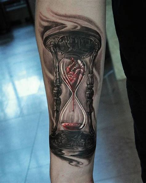 60 Hourglass Tattoo Ideas | Art and Design