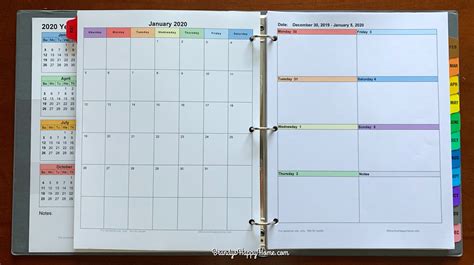 Free Printable 2020 Planner - Bank2home.com