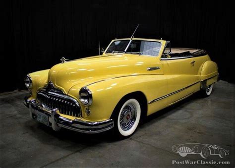 Car Buick Roadmaster Convertible 1947 for sale - PostWarClassic