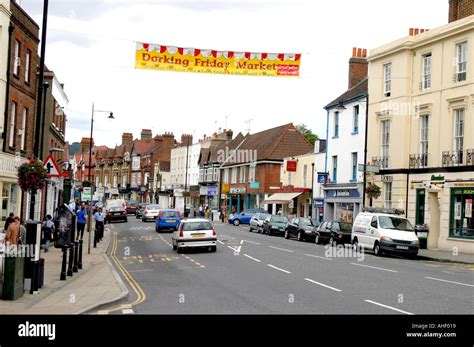 High street dorking surrey england hi-res stock photography and images - Alamy