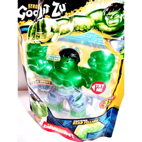 Heroes of Goo Jit Zu Marvel Hulk Hero Pack - Etsy