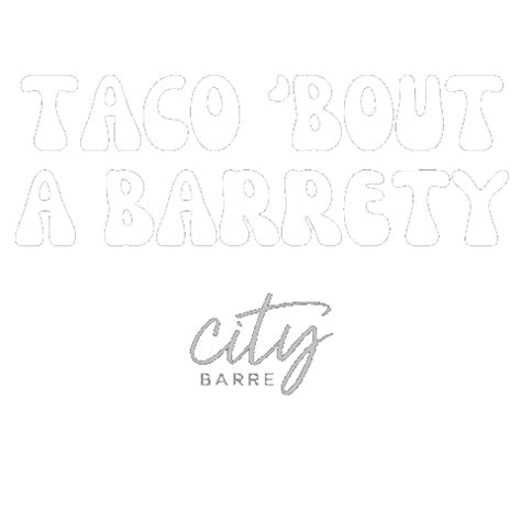 Tacobarre Sticker by City Barre