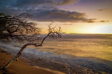 Kaanapali Beach Maui Sunset Photograph by Scott McGuire - Fine Art America