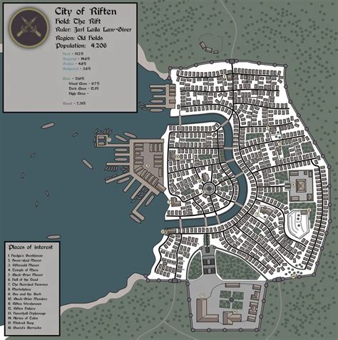 Riften - A city that could have been : imaginarymaps in 2021 | Skyrim ...