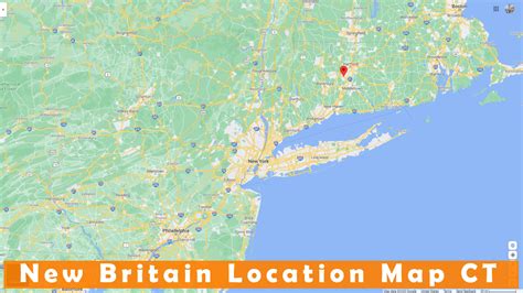 New Britain, Connecticut Map