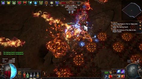 [3.17] Lightning Tendrils LL INQ Lv92 - The Searing Exarch [PoE] - YouTube