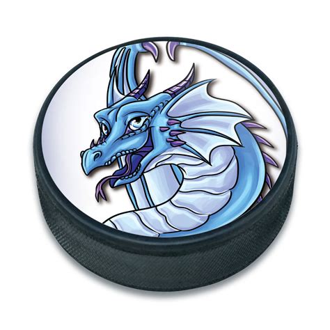 Ice Hockey Puck Fantasy Creatures Dragon | eBay