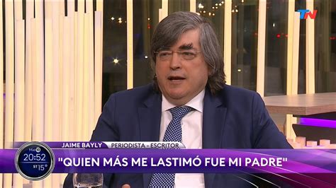 "La única bala que me entra es mi madre": Jaime Bayly, Periodista ...