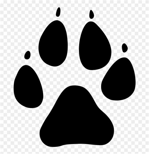 Paw Print Dog Paw Vector Graphic - Dog Paw Print Vector - Free ...