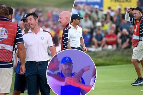 Rory McIlroy has heated outburst after Ryder Cup caddie drama ...