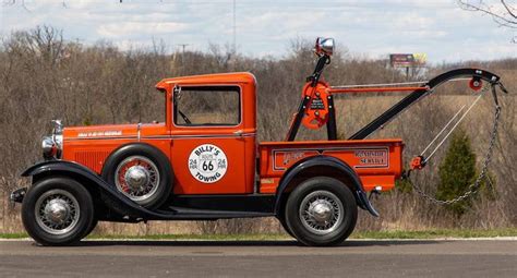 Antique Ford Model A Tow Truck is Tow Mater’s Wealthy Cousin