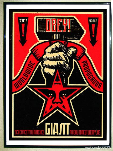 poster cartel de - obey - giant worldwide .prop - Comprar Carteles antiguos publicitarios en ...