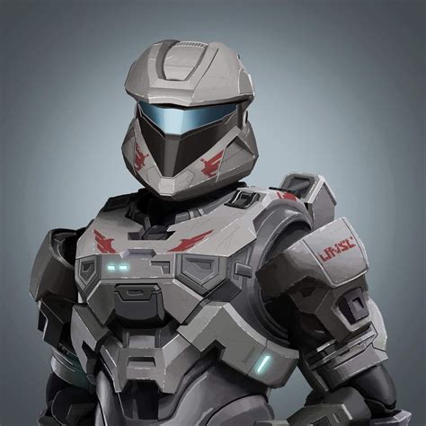 a man in a futuristic suit and helmet