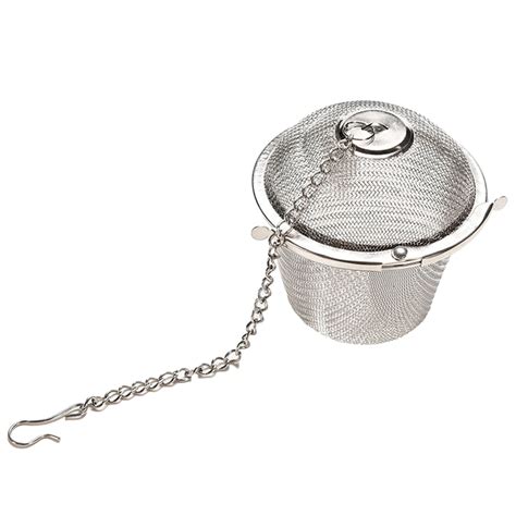 Stainless Steel Tea Infuser Reusable Loose Leaf Mesh Tea Filter Tea ...