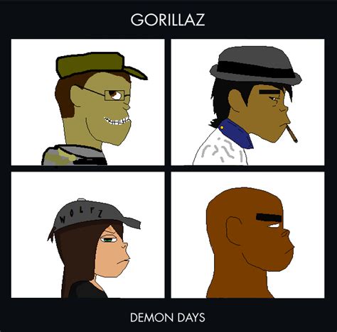 Gorillaz-Demon Days .:Collab:. by wolf1boi on DeviantArt