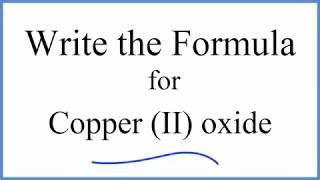 Copper Oxide Symbol Periodic Table | Cabinets Matttroy