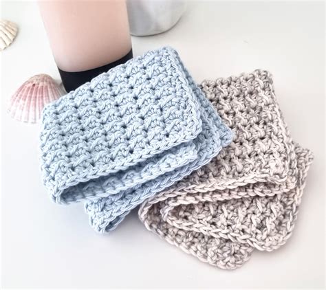 Textured Washcloths - Free Crochet Pattern - My Crochet Space