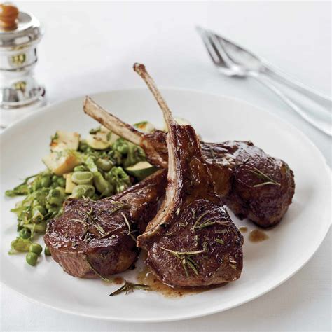 Rosemary Lamb Chops Recipe - Lidia Bastianich