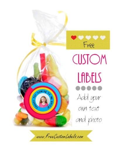 Free Custom Photo Labels