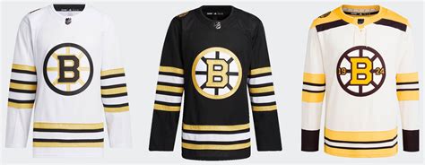 Boston Bruins Unveil Three New ‘Centennial’ Jerseys for 2023-24 | Uni Watch