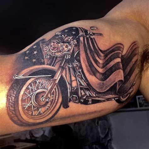 Harley Davidson Tattoo Sleeve