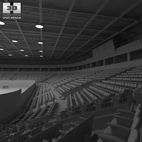 Hockey Arena 3D model - Architecture on Hum3D