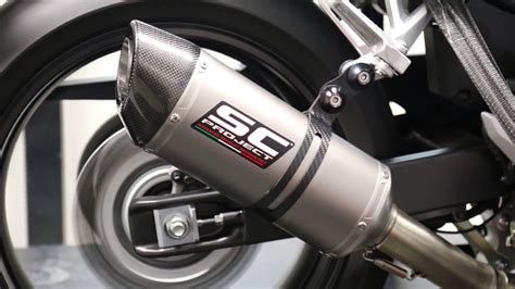 SC-Project Oval Exhaust for Honda CB500F / CB500X / CBR500R - YouTube