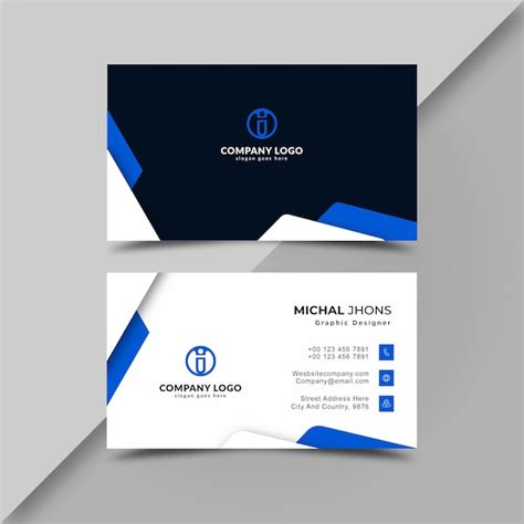 Premium Vector | Business card templates