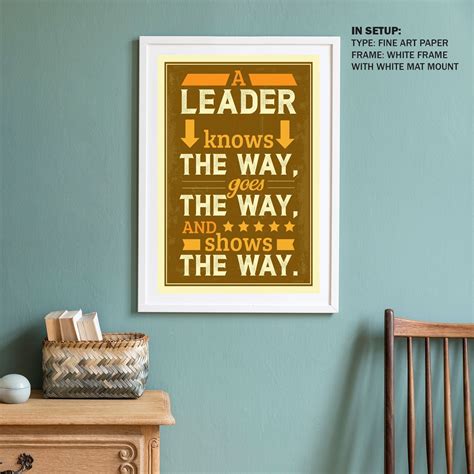 Buy Leader Motivational Posters Online India at Best Price - Dessine Art