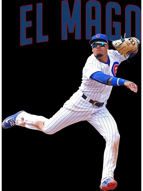 "El Mago Javier Baez" Poster for Sale by MagalyGentry | Redbubble