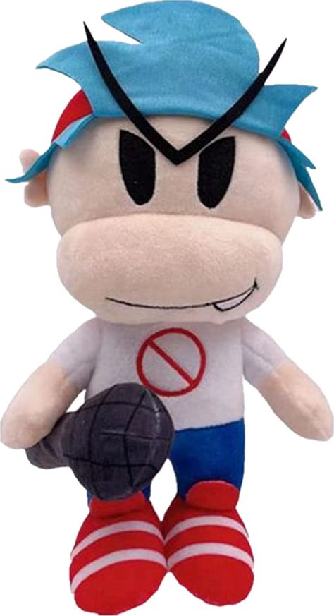 Amazon.com: Fnf Boyfriend Plush Toy, Friday Night Funkin Plushies ...